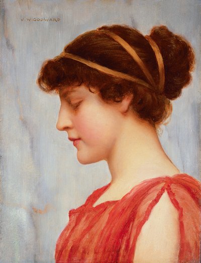 Grecian Reverie, 1889 by John William Godward
